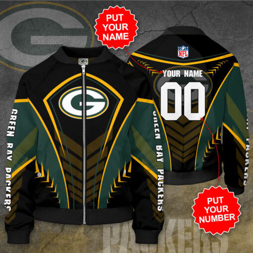 Green Bay Packers 3D Bomber Jacket 04