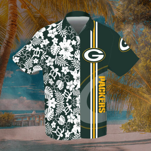 Green Bay Packers 3D Hawaiian Shirt Hawaiian Shorts 03