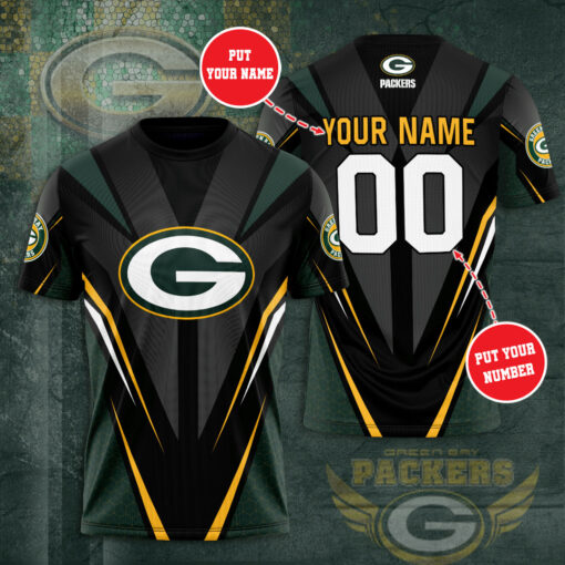 Green Bay Packers 3D T shirt 02