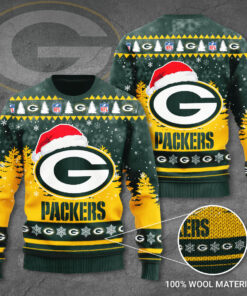 Green Bay Packers 3D Ugly Sweater