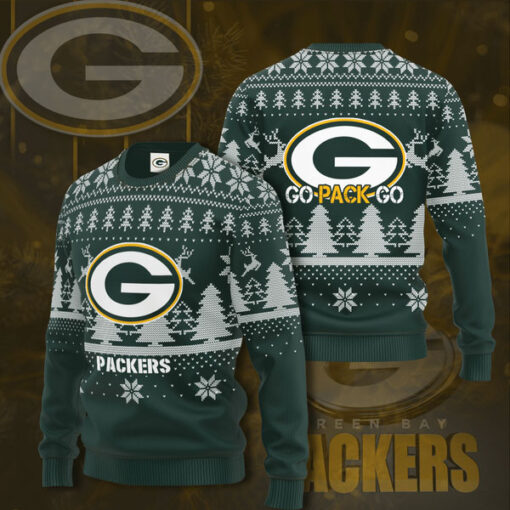 Green Bay Packers 3D sweater 01