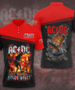 Hells Bells ACDC polo shirt