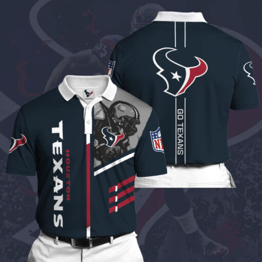Houston Texans 3D Polo 01