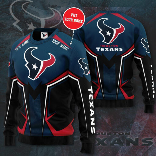 Houston Texans 3D Sweatshirt 01