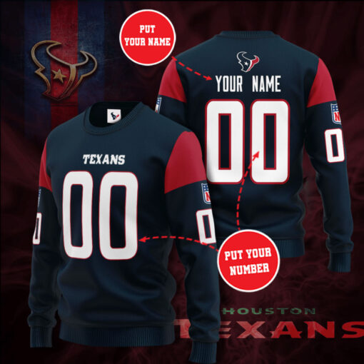 Houston Texans 3D Sweatshirt 02