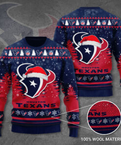 Houston Texans 3D Ugly Sweater