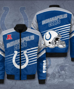 Indianapolis Colts 3D Bomber Jacket 01