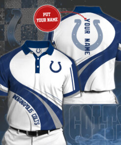 Indianapolis Colts 3D Polo 02
