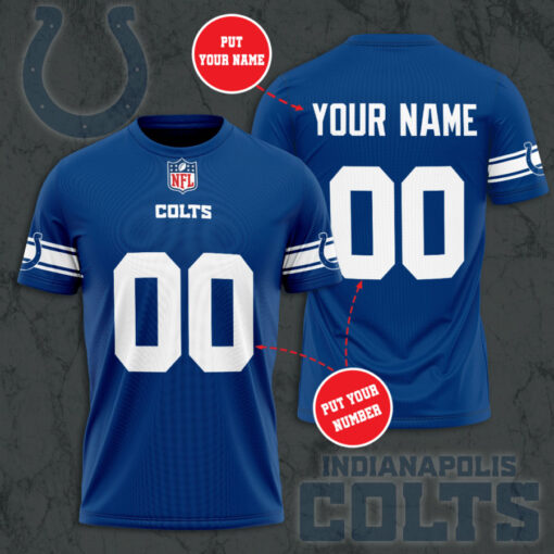 Indianapolis Colts 3D T shirt 01
