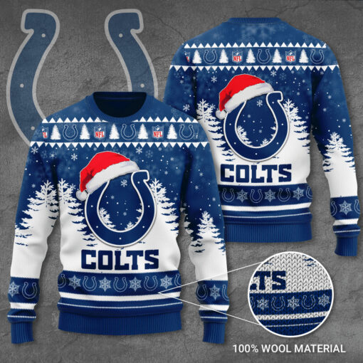 Indianapolis Colts 3D Ugly Sweater