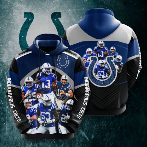 Indianapolis Colts 3D hoodie 08