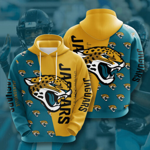 Jacksonville Jaguars 3D hoodie 06