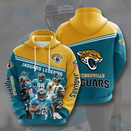 Jacksonville Jaguars 3D hoodie 07