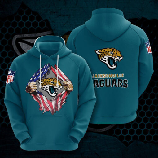 Jacksonville Jaguars 3D hoodie 09