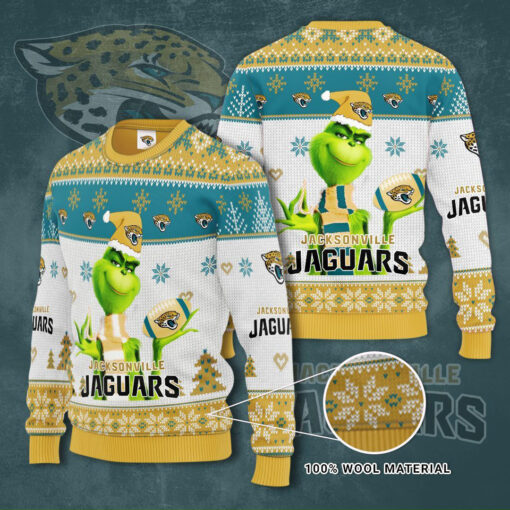 Jacksonville Jaguars 3D sweater 02
