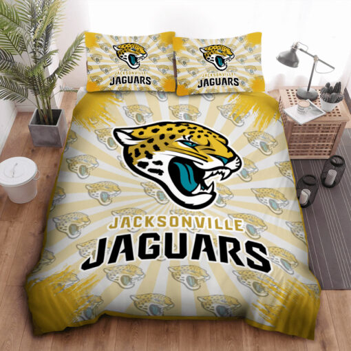 Jacksonville Jaguars bedding set 02