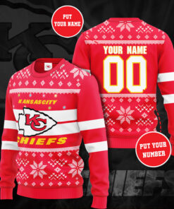 Kansas City Chiefs 3D sweater 03
