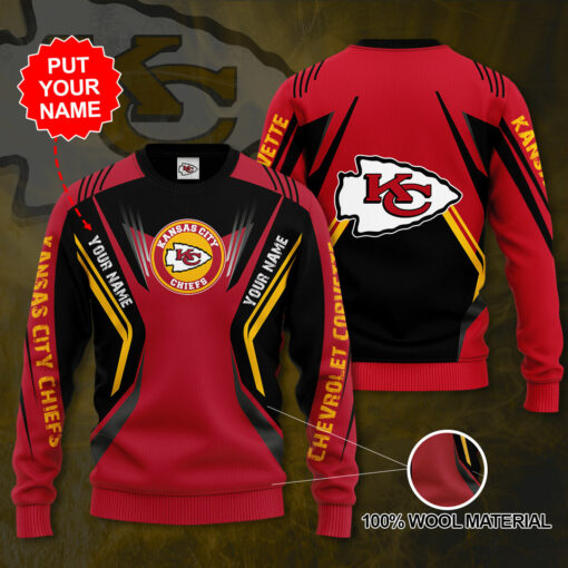Kansas City Chiefs 3D sweater 04