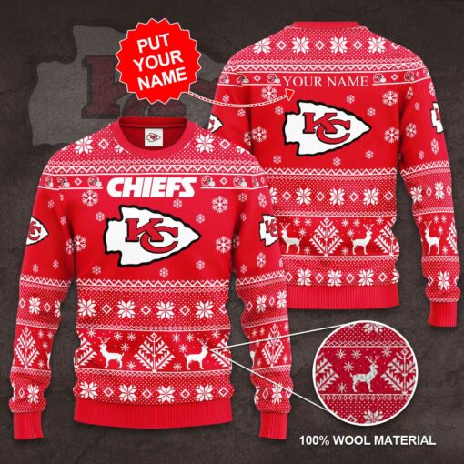 Kansas City Chiefs 3D sweater 05