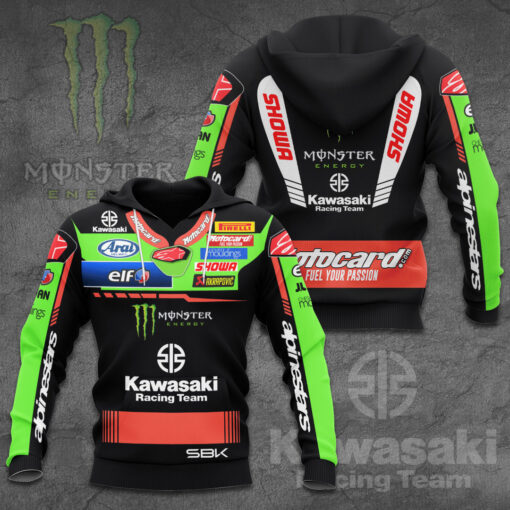 Kawasaki Racing Team 3D Apparels S3 Hoodie