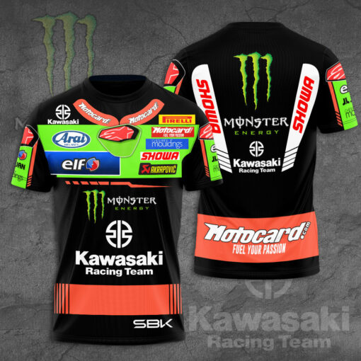 Kawasaki Racing Team 3D Apparels S3 T shirt