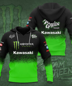 Kawasaki Racing Team 3D Apparels S7 Hoodie