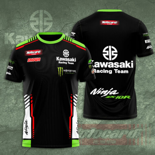 Kawasaki Racing Team 3D Apparels S9 T shirt