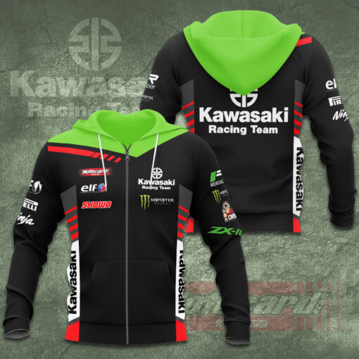 Kawasaki zip up hoodie