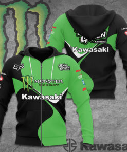 Kawasaki zip up hoodie KAWASAKI02