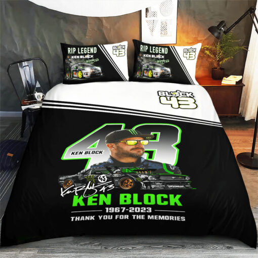 Ken Block bedding set design 02