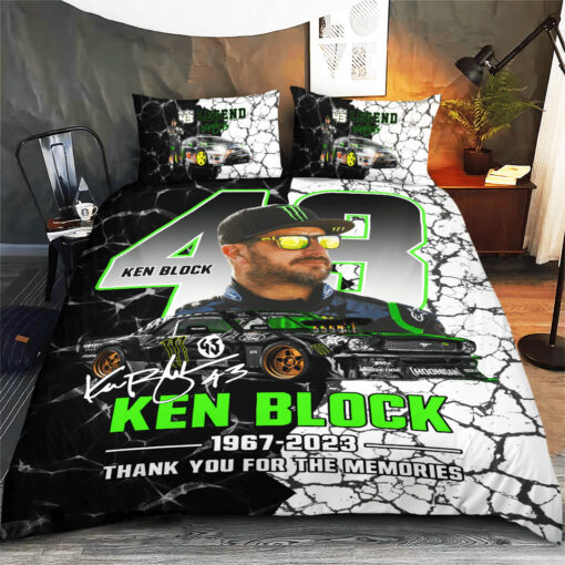 Ken Block bedding set – duvet cover pillow shams 01
