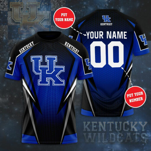 Kentucky Wildcats 3D T shirt 01