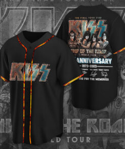 Kiss Band Jersey Shirt WOAHTEE20523S4