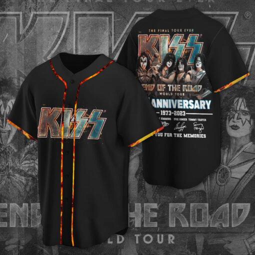Kiss Band Jersey Shirt WOAHTEE20523S4