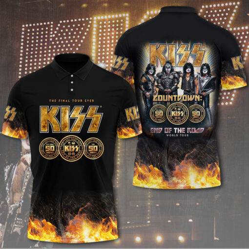 Kiss Band Polo Shirt WOAHTEE18523S3