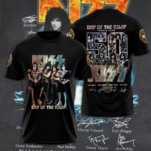 Kiss Band T shirt WOAHTEE22723S3