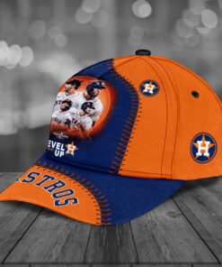 Level Up Houston Astros Cap Custom Hat 02
