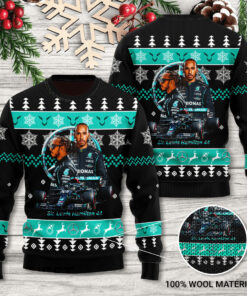 Lewis Hamilton F1 3D Ugly Sweater