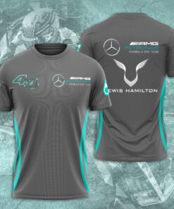 Lewis Hamilton Grey T shirt WOAHTEE16523S3