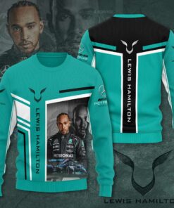 Lewis Hamilton Mercedes AMG Petronas F1 Team 3D Apparels S37 Sweatshirt