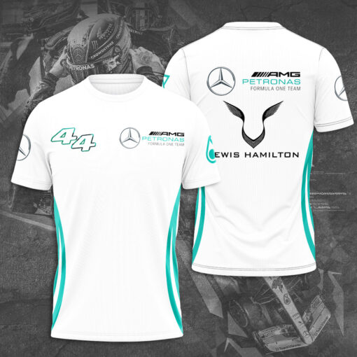 Lewis Hamilton White WOAHTEE16523S3