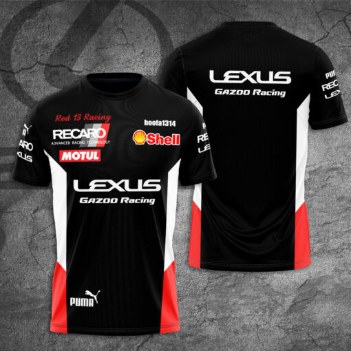 Lexus Gazoo Racing 3D T shirt