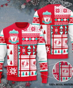 Liverpool FC 3D Ugly Christmas Sweater 2022