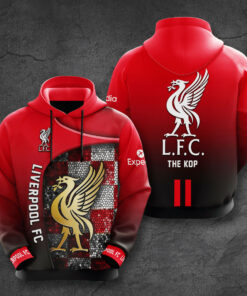 Liverpool FC Apparels 3D hoodie