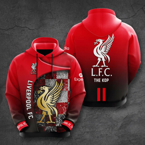 Liverpool FC Apparels 3D hoodie