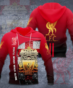Liverpool FC Youll Never Walk Alone 3D hoodie