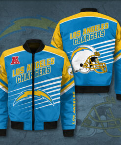 Los Angeles Chargers 3D Bomber Jacket 01