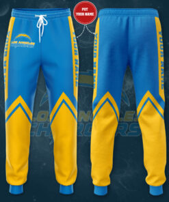 Los Angeles Chargers 3D Sweatpant 01