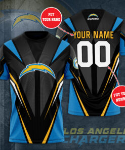Los Angeles Chargers 3D T shirt 03
