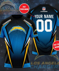 Los Angeles Chargers 3D T shirt 04